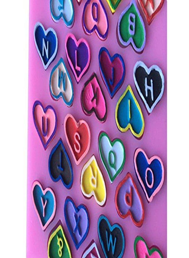 Futaba 3D Heart Letters Shape Mold - Image 3